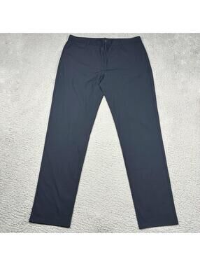 Vuori Meta Pants Mens 36x33 Navy Blue Athletic Stretch Chino Casual Golf V430